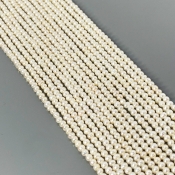 Pearl 2mm Smooth Round AA+ Beads Strand - 184113