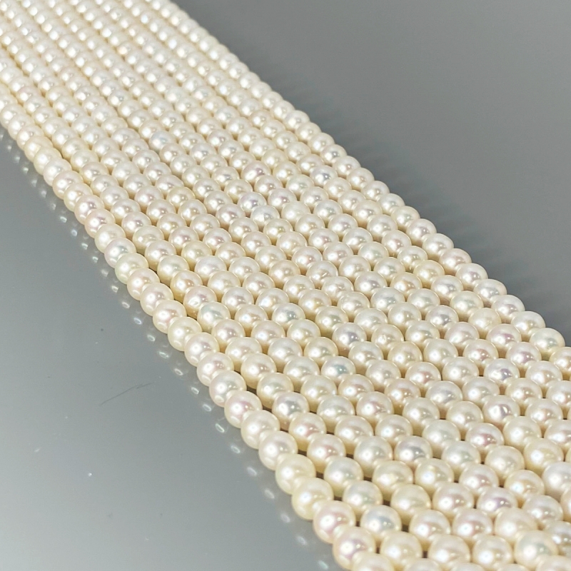 Pearl 5mm Smooth Round AA+ Beads Strand - 184098