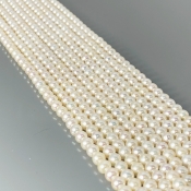 Pearl 5mm Smooth Round AA+ Beads Strand - 184098