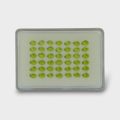 Peridot 6x4mm Smooth Pear AAA Cabochons Parcel - 182974