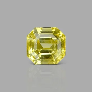Yellow Sapphire 10.51X9.99X8.07mm Step Cut Octagon AA Loose Gemstone - LH-184128