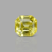 Yellow Sapphire 10.51X9.99X8.07mm Step Cut Octagon AA Loose Gemstone - LH-184128