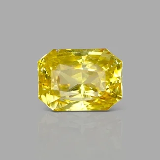 Yellow Sapphire 12.60X9.29X8.49mm Step Cut Octagon AA+ Loose Gemstone - LH-184129