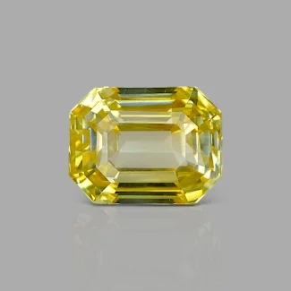 Yellow Sapphire 9.70x7.44x6.29mm Step Cut Octagon AAA+ Loose Gemstone - LH-184130