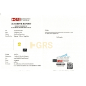 Yellow Sapphire 12.60X9.29X8.49mm Step Cut Octagon AA+ Loose Gemstone - LH-184129