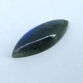 43.35 Carat Labradorite 44x16mm Smooth Marquise Shape AA Grade Loose Cabochon - Total 1 Pc.