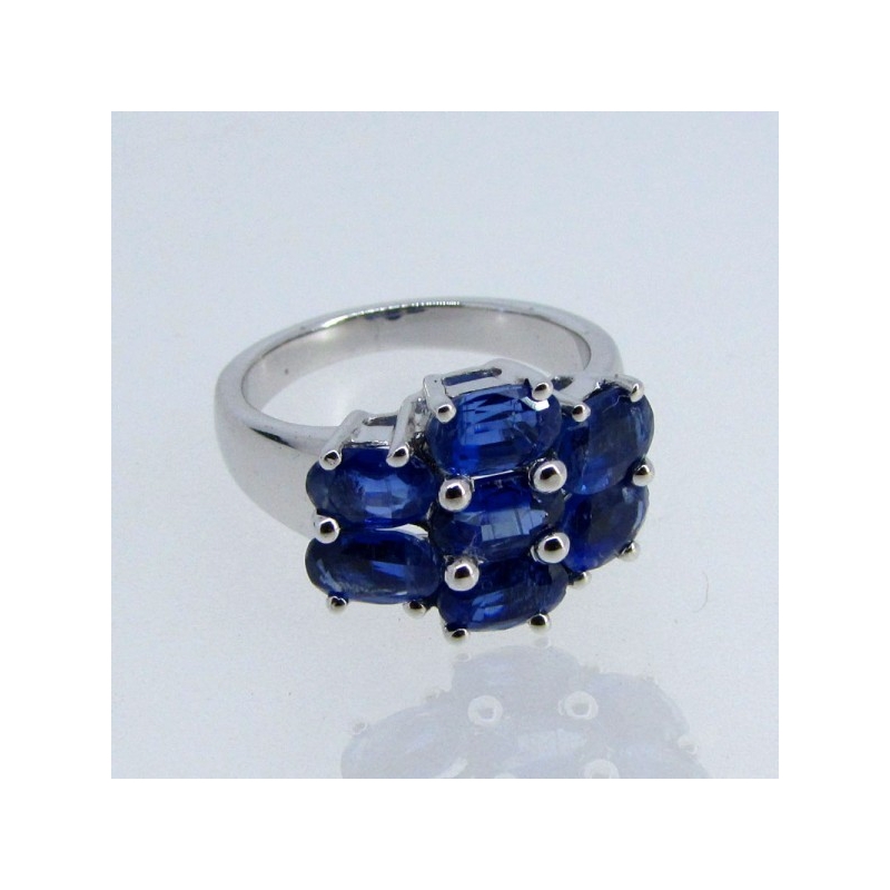 Blue Kyanite 925 Sterling Silver Ring