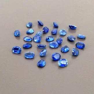 Kyanite Faceted Oval Shape AA Grade Gemstone Parcel - 8x6mm - 28 Pc. - 42 Cts.