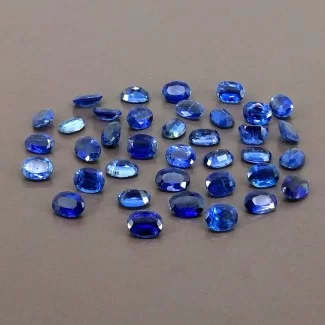 Kyanite Faceted Oval Shape A Grade Gemstone Parcel - 8x6mm - 37 Pc. - 63.90 Cts.