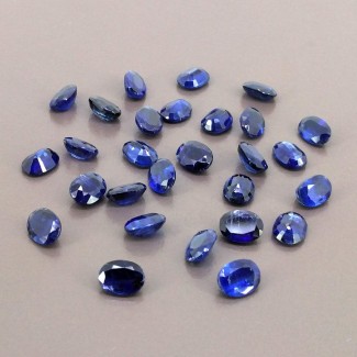 Kyanite Faceted Oval Shape AA Grade Gemstone Parcel - 8x6mm - 28 Pc. - 42.70 Cts.