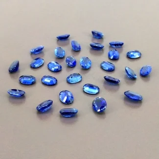 39.30 Cts. Kyanite 8x6mm Faceted Oval Shape AAA Grade Gemstones Parcel - Total 28 Pcs.
