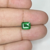 2.90 Cts. Emerald 9x7.5mm Step Cut Octagon Shape A Grade Loose Gemstone - Total 1 Pc.