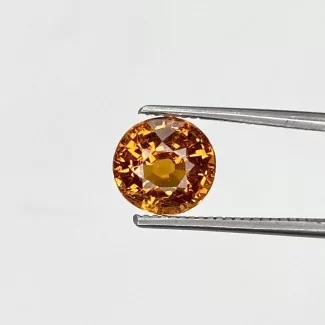 1.82 Cts. Spessartite Garnet 7.05x6.75mm Faceted Oval Shape AA+ Grade Loose Gemstone - Total 1 Pc.