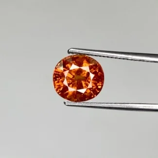2.83 Cts. Spessartite Garnet 7.98x7.33mm Faceted Oval Shape AA Grade Loose Gemstone - Total 1 Pc.
