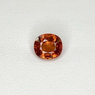 Spessartite Garnet Faceted Oval Shape Loose Gemstone - 8.85x7.97mm - 1 Pc. - 3.41 Cts.