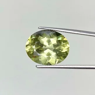  6.60 Cts. Green Beryl 14.5x11.5mm Faceted Oval Shape AAA Grade Loose Gemstone - Total 1 Pc.
