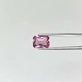  1.42 Cts. Pink Tourmaline 7.97x5.94mm Princess Cut Octagon Shape AA+ Grade Loose Gemstone - Total 1 Pc.
