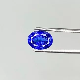  1.60 Cts. Tanzanite 8.11x6.20mm Faceted Oval Shape AAA Grade Loose Gemstone - Total 1 Pc.