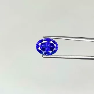  1.61 Cts. Tanzanite 7.98x6.17mm Faceted Oval Shape AA Grade Loose Gemstone - Total 1 Pc.