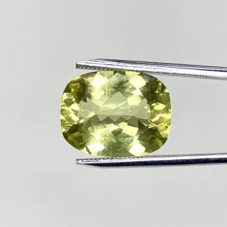  10.05 Cts. Green Beryl 17x13mm Faceted Cushion Shape AAA Grade Loose Gemstone - Total 1 Pc.