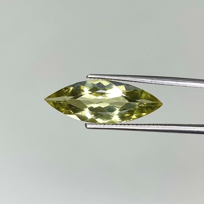  2.70 Cts. Green Beryl 18.5x7mm Faceted Marquise Shape AAA Grade Loose Gemstone - Total 1 Pc.
