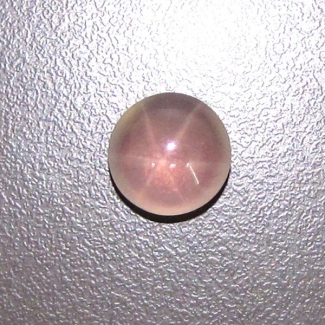 14.03 carat Star Rose Quartz 14.5mm Smooth Round Shape AAA Grade Loose Cabochon - Total 1 Pc.