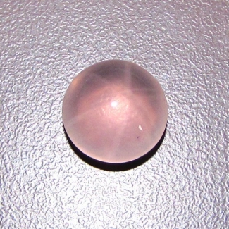 16.57 Carat Star Rose Quartz 15.5mm Smooth Round Shape AAA Grade Loose Cabochon - Total 1 Pc.