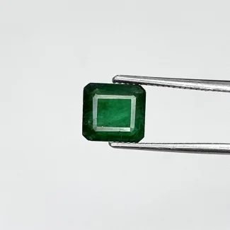  1.30 Cts. Emerald 7X6.5mm Step Cut Octagon Shape A+ Grade Loose Gemstone - Total 1 Pc.