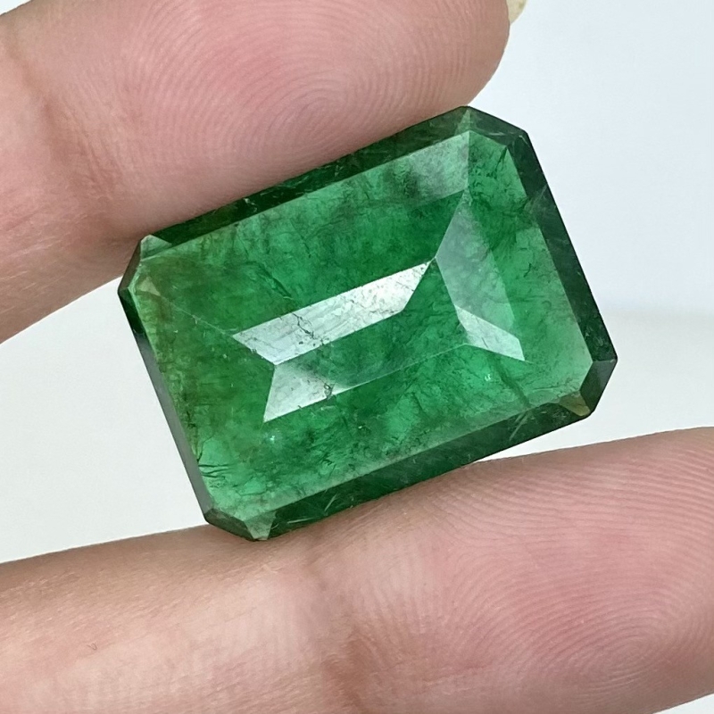  19.50 Cts. Emerald 22.02x16.52mm Step Cut Octagon Shape A Grade Loose Gemstone - Total 1 Pc.