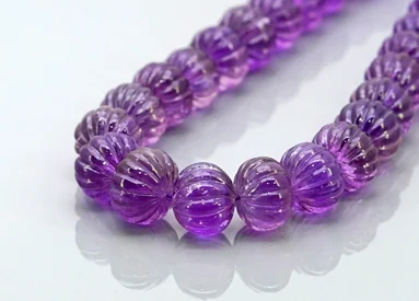 Hand Carved Gemstone Beads