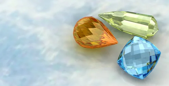 Order Calibrated Gemstone Briolette Beads On-Demand