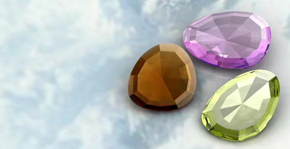 Order Rose Cut Gemstones On-Demand